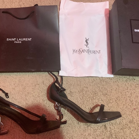 Saint Laurent Heels and Saint Laurent Purse Bundle - Picture 1 of 3